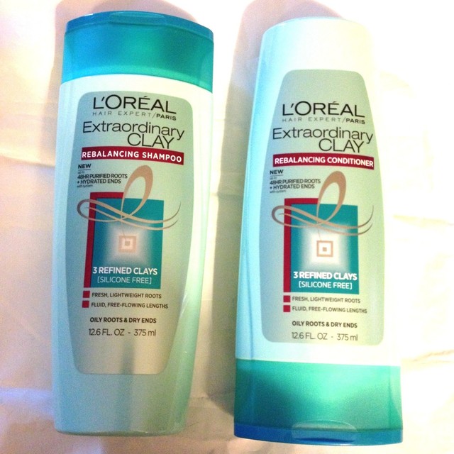 loreal clay shampoo and conditioner