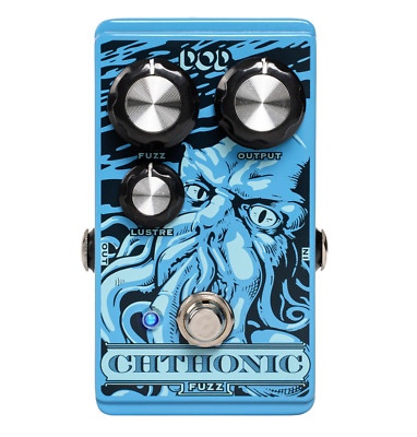 DOD Chthonic Classic Fuzz Guitar Effects Pedal New@