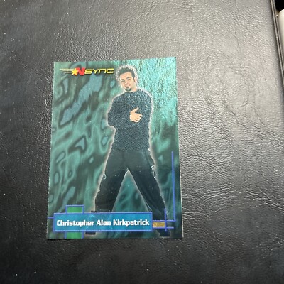 Jb16 Nsync 2000 Topps  #3 Christopher Allen Kirkpatrick Chris