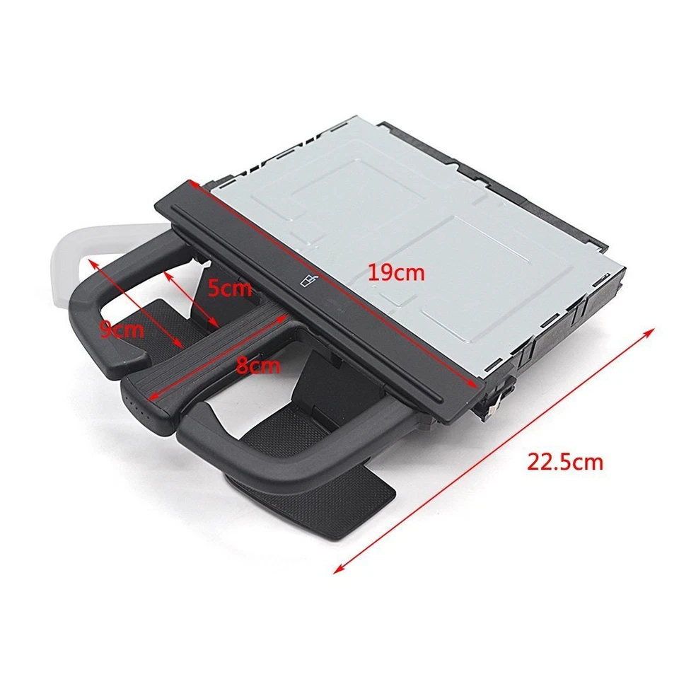 Front Seat Dash Cup Holder Folding Stretch For VW Golf Jetta MK4 Bora 99-05 - Image 4 of 4