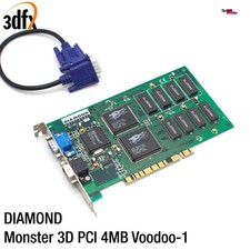 3DFX VOODOO VIDEO ACCELERATOR DIAMOND MONSTER 3D PCI 4MB PCI Card 2315000