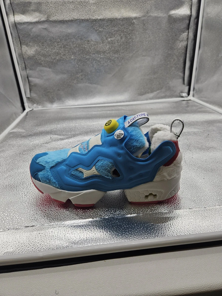 Reebok Doraemon x atmos x InstaPump Fury OG Furry Blue for Sale
