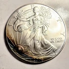 2002 Silver American Eagle 1 oz. Fine Silver .999 US Mint