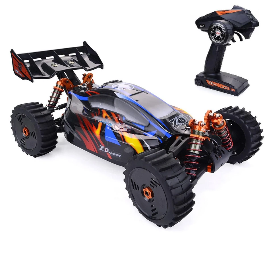 1:8 RC Off Road Car 100KM/H 4WD High Speed Remote Control Racing Car Buggy RTR - Image 3 of 4