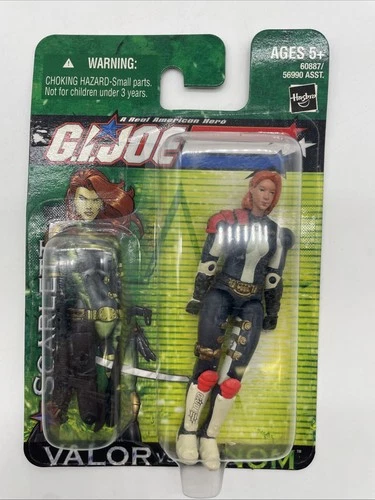 GI JOE 2004 SCARLETT v6 Valor Vs Venom HARD TO FIND Family Dollar EXCLUSIVE #3