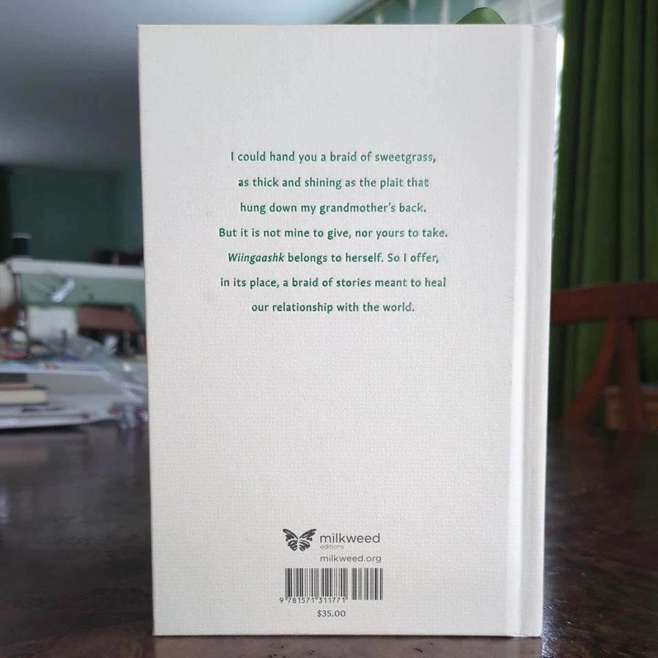 Braiding Sweetgrass by Robin Wall Kimmerer - Hardcover Ed. 2020 — 第 2/4 张图片