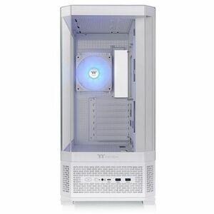 Thermaltake View 370 TG ARGB Snow Mid-Tower PC Case 4x Fans