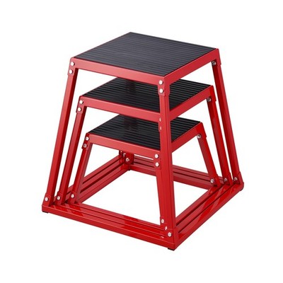 VEVOR Plyometric Jump Box, 18 Inch Plyo Box, Steel Plyometric Platf... Fast Ship