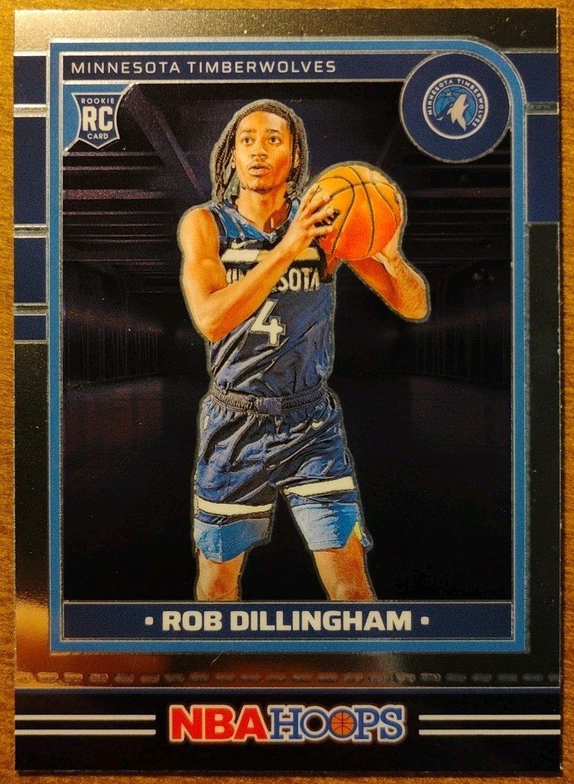 2024-25 Panini Nba Hoops - Rookies Rob Dillingham #238 Premium (RC)