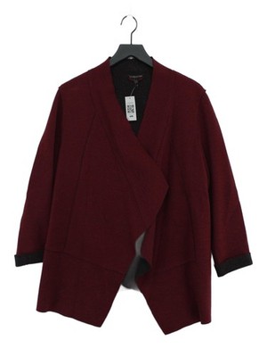 Eileen Fisher Mantel Jacke Rot