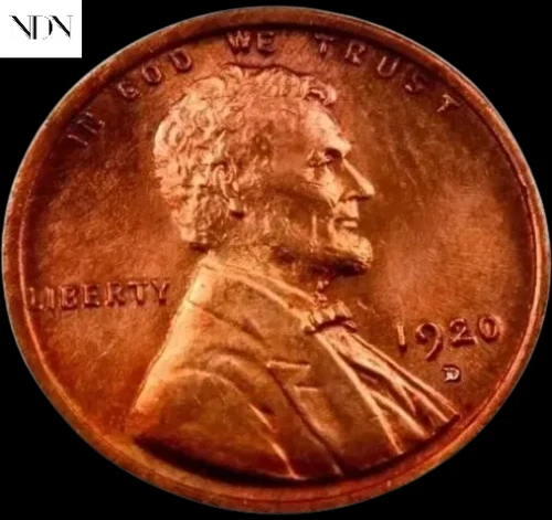 1920-D Lincoln Wheat Penny Cent - Gem BU Red