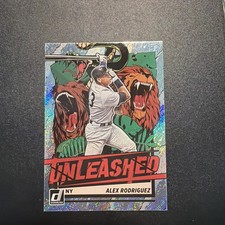 2021 Donruss Baseball Alex Rodriguez Unleashed #UNL23 Vector Parallel Insert