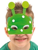 Plastikmasken Basteln 8 Stk Weiß Karneval Baker Ross EV1246 FüR Kinder