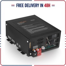 55A RV Power Converter 110V AC to 12V DC Charger LiFePO4 Lead Acid