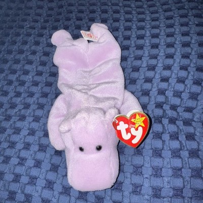 Ty Beanie Baby 2-25-1994 Happy Hippo style 4061