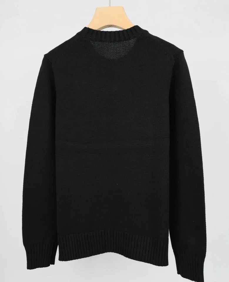 Polo Bear Mezcla de Algodón Jersey Negro Suéter Ralph Lauren Talla M Para Mujer Foto 3 de 4