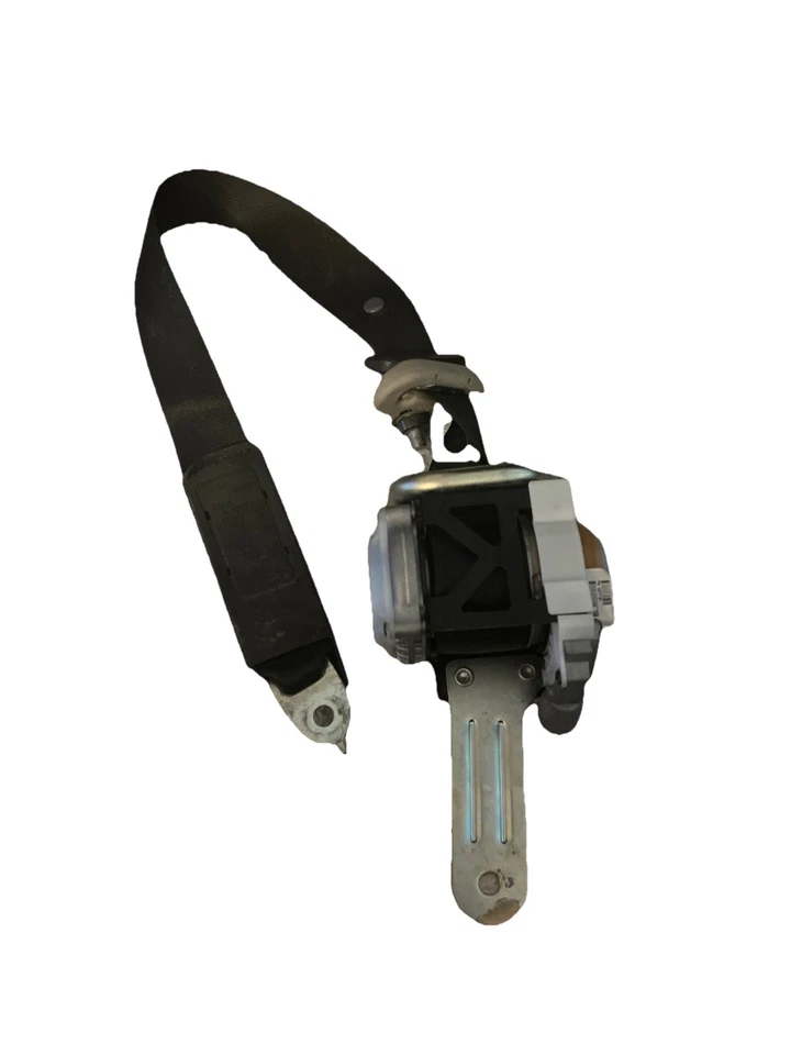 Conjunto retractor cinturón seguridad pasajero delantero Honda Fit 2015-2020 color negro OEM Foto 3 de 4