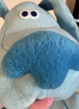 Vintage 2000s Blues Clues Blue Plush 2002 Nanco 9.5 Inch Nickelodeon Toy