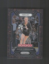 2024 Panini Prizm Monopoly WNBA #37 Sophie Cunningham Red Classic Icons Prizms