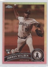 2011 Topps Chrome Sepia Refractor 81/99 Jordan Walden #183 0f0