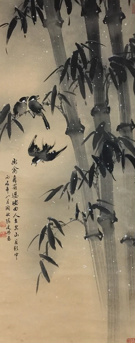 古董日本画作、画卷| eBay