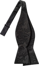 Mens Self-Tied Bow Tie Paisley Bowties for Men