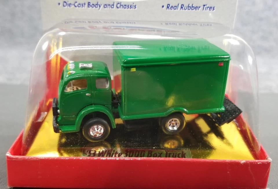 MINI METAL HO 1:87 1953 WHITE 3000 BOX TRUCK CLASSIC METAL WORKS DIECAST IOP - Image 3 of 4