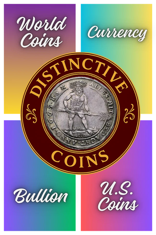Distinctive Coins U.S. & World Coin & Currency Show FREE SHIPPING 12/06