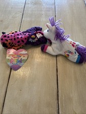 Lot Of Two Vintage Lisa Frank Beanie Babies