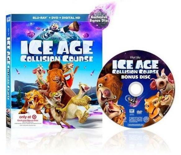 Ice Age: Collision Course (Blu-ray\DVD, Target Exclusive Edition)