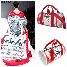 Nwt - Moschino X Budweiser Duffle Bag Unisex