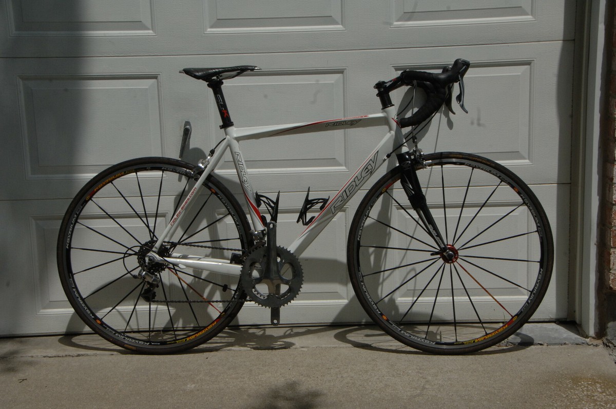 Ridley Compact, 54 cm, Dura Ace 2x10 gears Mavic Ksyrium ES Wheels 