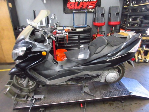 2008 07-09 Suzuki AN400 Burgman 400 OEM Exhaust Muffler Guard Silencer Can - Picture 14 of 14