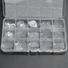 100pcs Alice Heavy 1mm Teardrop Waterdrop Clear Jazz Guitar Picks Plectrums