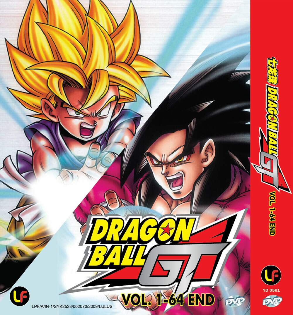 ANIME DRAGON BALL GT COMPLETE SERIES VOL.1-64 END DVD