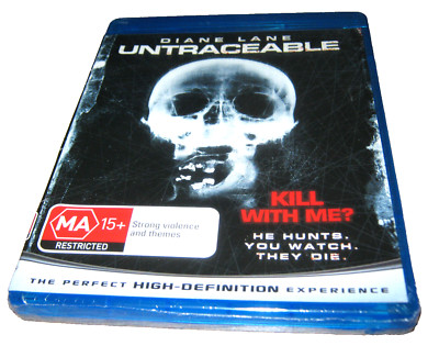 Untraceable - Diane Lane - Rare Aus Release - Blu-Ray - New Sealed - Region B