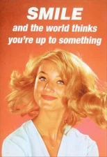 Smile Funny Birthday Card - Greeting Card by Nobleworks by Nobleworks