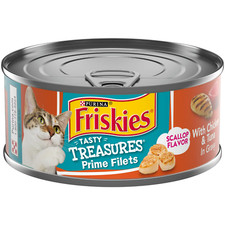 Purina Friskies Chicken and Tuna Wet Cat Food Chicken, 5.5 oz Cans (6 Pack) 2.76 per gallon