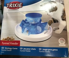 cat activity tunnel feeder