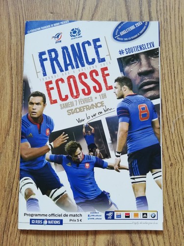 France v Scotland Rugby Union Programmes 1959 - 2015 - Picture 39 of 40