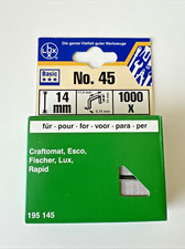 LUX Heftklammern No 45 * 14 mm * ca. 950 Stü...