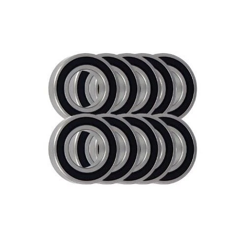 4BEARINGS Pack of 10 6801 61801 12x21x5mm 2RS MTB Bike BMX Bicycle Bearing
