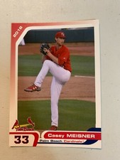 Casey Meisner Card Palm Beach Cardinals Team Card