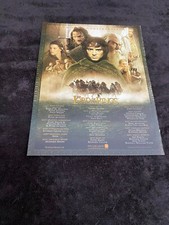 LORD OF THE RINGS FELLOWSHIP OF THE RING Oscar ad w/ cast, Frodo, Legolas, Arwen
