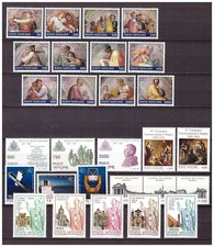 S15559) VATICAN MNH** 1991, Ensemble Annuel Complète 28v