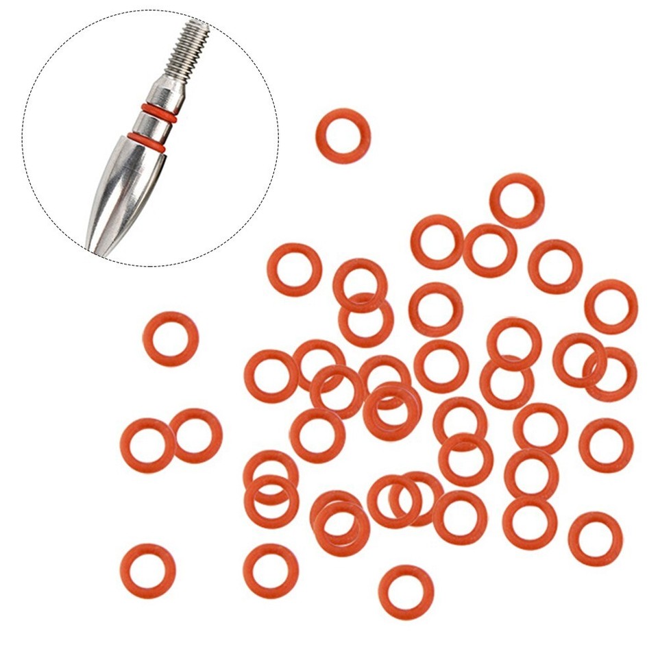 Archery Arrow Points Locks Rubber Washers O Ring Tips Broadheads Tight