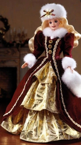 Barbie doll vintage - happy holiday 1996