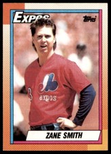 Zane Smith 1990-91 Topps #48 Montreal Expos