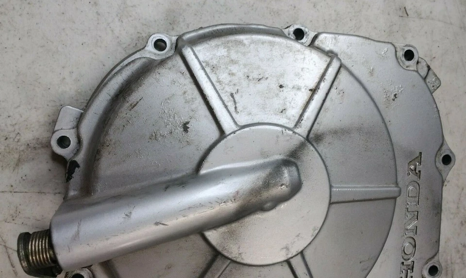 Honda CBR600F3 1998 cubierta de embrague con varilla de medición Foto 3 de 4