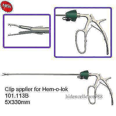 Hem-O-Lok 5X330mm Green Clip Applier for Surgical Procedures - FDA Approved